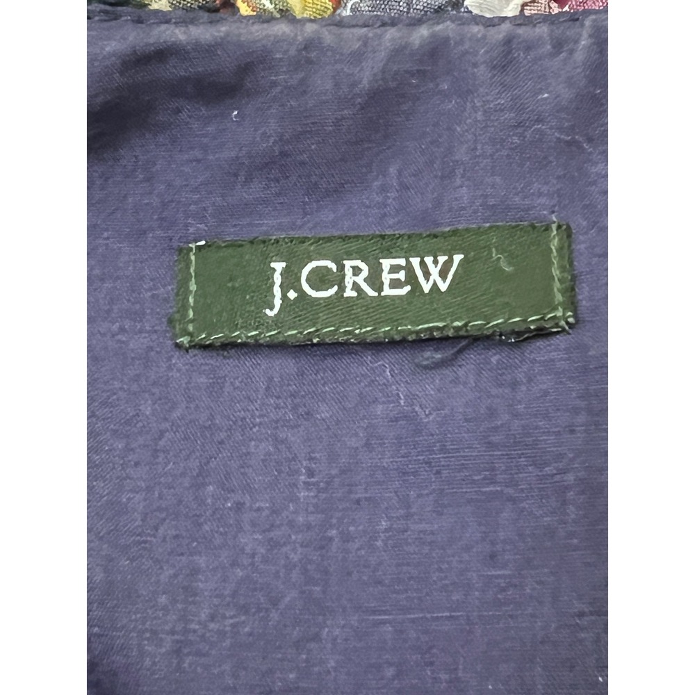 J Crew Madras Plaid Patchwork Blazer Jacket Ruffl… - image 4